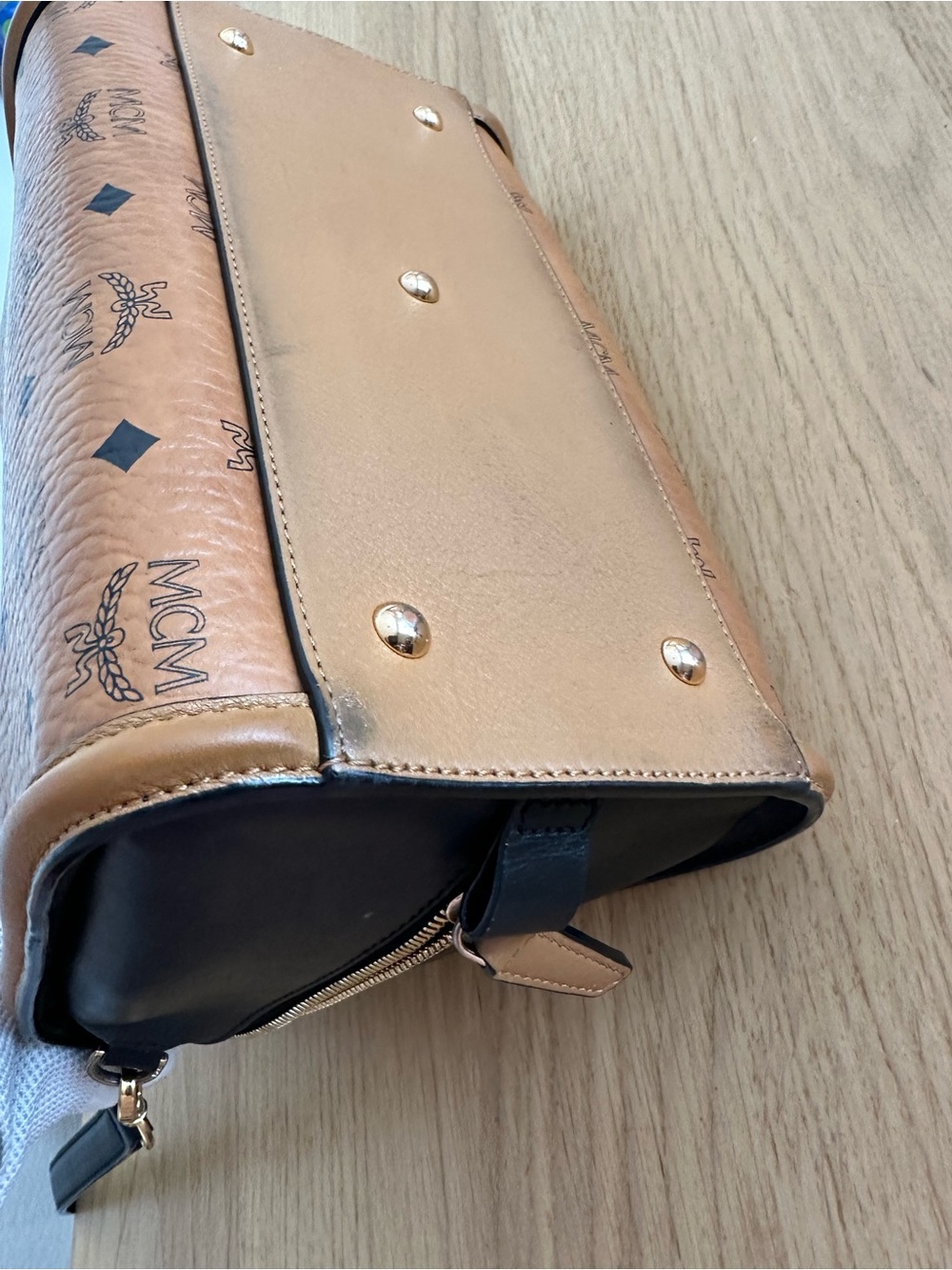 MCM Boston bag with COA - Picture 8 of 16
